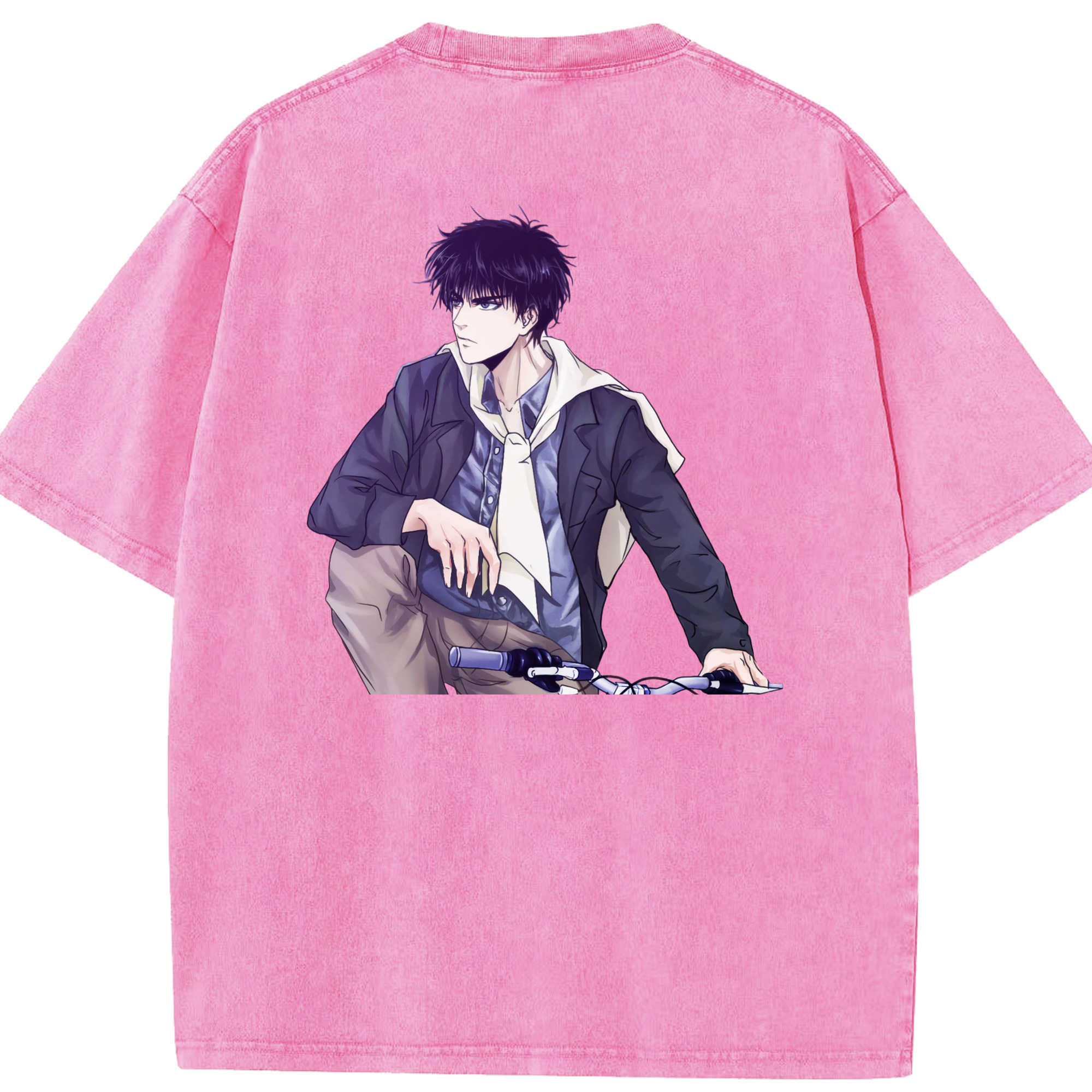 （画像用） SLAM DUNK／スラムダンク 綿100% ヴィンテージ風 半袖Tシャツ（背面プリント）